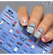 Слайдеры Fashion Nails White 031