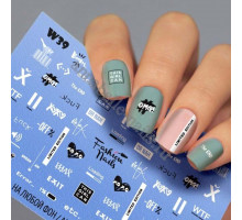 Слайдеры Fashion Nails White 039