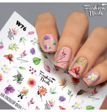 Слайдеры Fashion Nails White 076