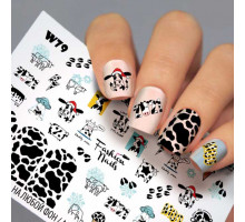 Слайдеры Fashion Nails White 079