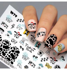 Слайдеры Fashion Nails White 079