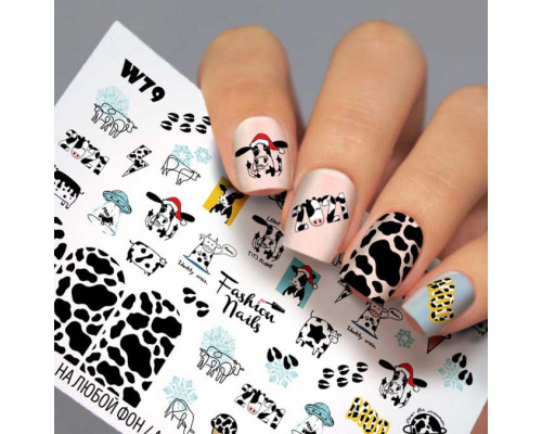 Слайдеры Fashion Nails White 079