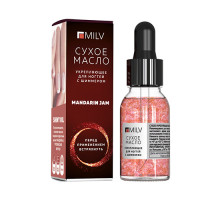 Сухое маcло c шиммером Mandarin jam,Milv 15ml