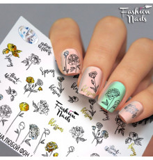 Слайдеры Fashion Nails Galaxy 075