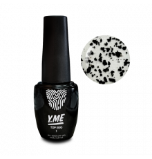 Y.me Top Egg Black 01, 14ml (глянцевый)