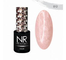 NR-012 Гель-лак, PEARL PRINT Жемчужный персик (10 мл)