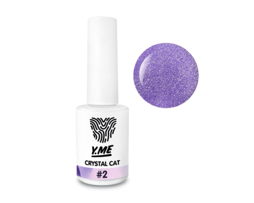 Y.me Гель-лак Crystal cat 02, 10ml