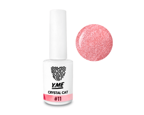 Y.me Гель-лак Crystal cat 11, 10ml
