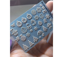 Слайдеры 3D-016 white