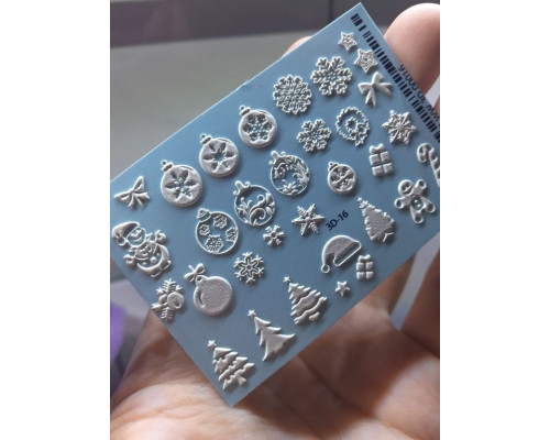 Слайдеры 3D-016 white
