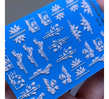 Слайдеры 3D-069 white