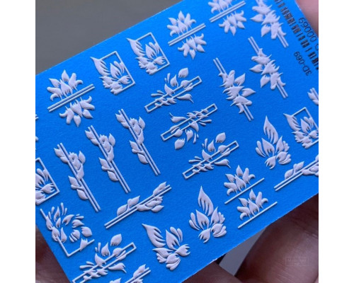 Слайдеры 3D-069 white