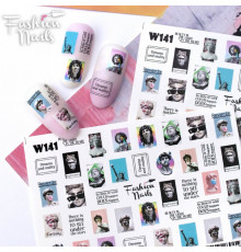 Слайдеры Fashion Nails White 141