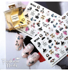 Слайдеры Fashion Nails White 144