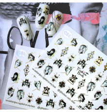 Слайдеры Fashion Nails Galaxy 086
