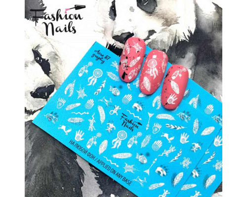 Слайдеры Fashion Nails Aerography 057