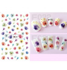 Наклейки на клейкой основе F022