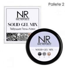 NR Твердые гель-лаки SOLID GEL MIX, Pallete 02 (flash 06,04,03)
