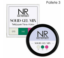 NR Твердые гель-лаки SOLID GEL MIX, Pallete 03 (075,342,154)
