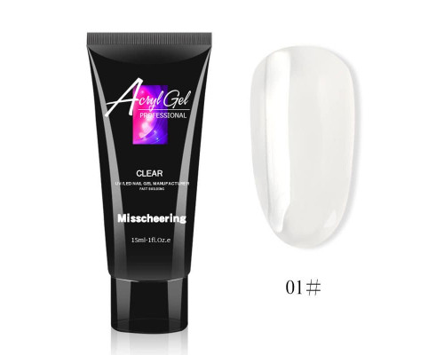 Акригель Misschering 15 мл. 01 Clear