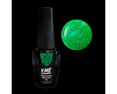 Y.me Жидкий полигель Night City 03, 14ml