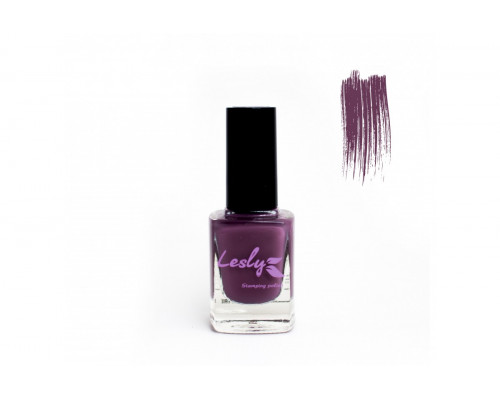 Лак для стемпинга "Lesly" №23 Dusty Plum