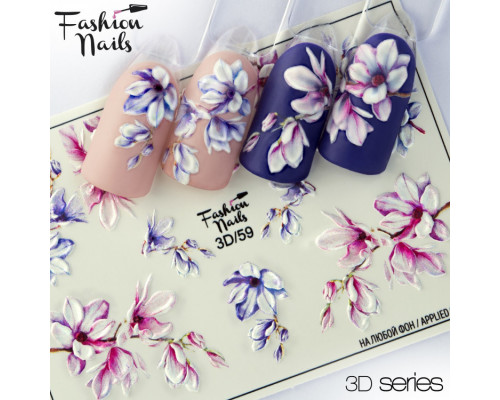 Слайдеры Fashion Nails 3D 059