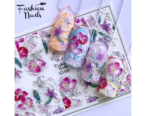 Слайдеры Fashion Nails 3D 095