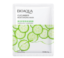 Маска для лица тканевая с экстрактом огурца. Увлажняющая 25г. Bioaqua