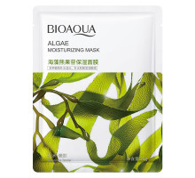 Маска для лица тканевая с экстрактом водорослей. Увлажняющая 25г. Bioaqua