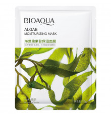 Маска для лица тканевая с экстрактом водорослей. Увлажняющая 25г. Bioaqua