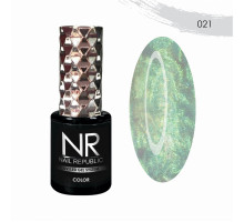 NR-021 Гель-лак, PEARL PRINT Жемчужно-сияющий (10 мл)