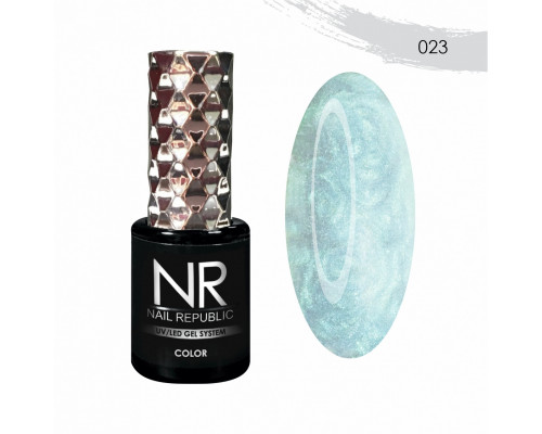 NR-023 Гель-лак, PEARL PRINT Жемчужно-сияющий (10 мл)