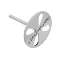 STALEKS, PDset-20 Диск педикюрный PODODISC STALEKS PRO М+сменные файлы 180грит 5шт (20мм)