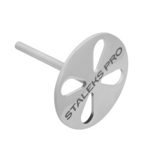 STALEKS, PDset-20 Диск педикюрный PODODISC STALEKS PRO М+сменные файлы 180грит 5шт (20мм)