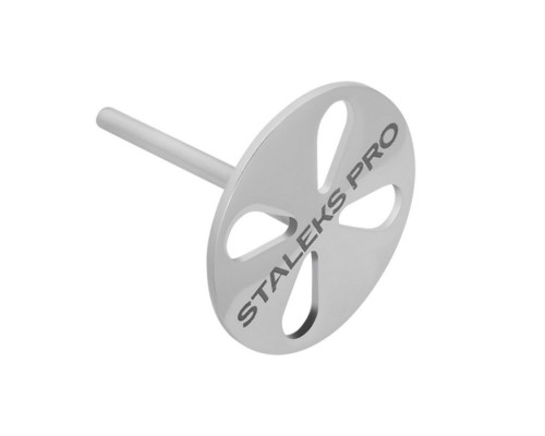 STALEKS, PDset-20 Диск педикюрный PODODISC STALEKS PRO М+сменные файлы 180грит 5шт (20мм)