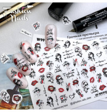 Слайдеры Fashion Nails White 099