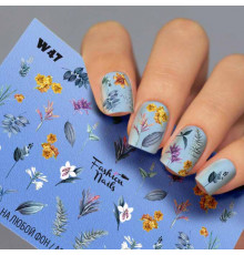 Слайдеры Fashion Nails White 047