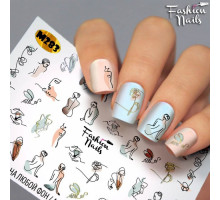 Слайдеры Fashion Nails Metallic 283
