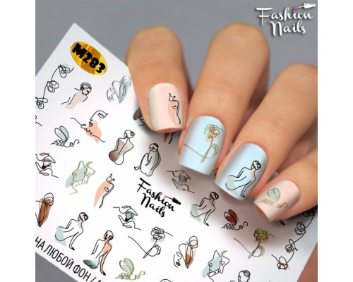 Слайдеры Fashion Nails Metallic 283