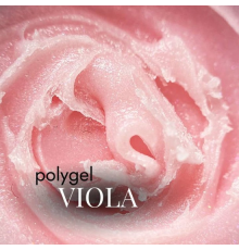 NM polygel VIOLA 15 gr (с шиммером)