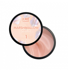 Y.me Жидкий гель Marshmallow 01, 15 гр