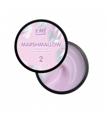 Y.me Жидкий гель Marshmallow 02, 15 гр