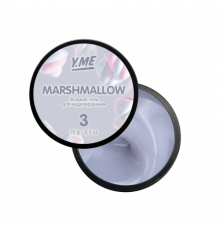 Y.me Жидкий гель Marshmallow 03, 15 гр