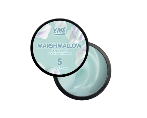 Y.me Жидкий гель Marshmallow 05, 15 гр