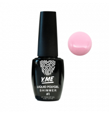 Y.me Жидкий полигель с шиммером 01, 14ml