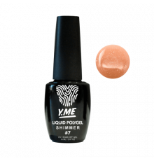 Y.me Жидкий полигель с шиммером 07, 14ml