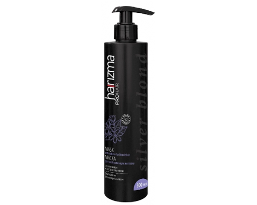 Harizma Pro Hair Маска тонирующий для нейтрализации желтого оттенка волос, 300 мл