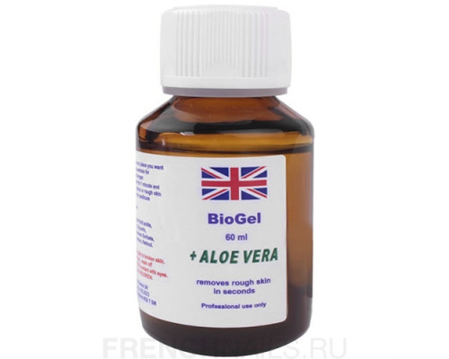 Ремувер Bio Gel + Aloe Vera, 60мл