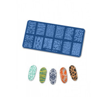 Пластина для стемпинга 6*12 Fornail stamp 03